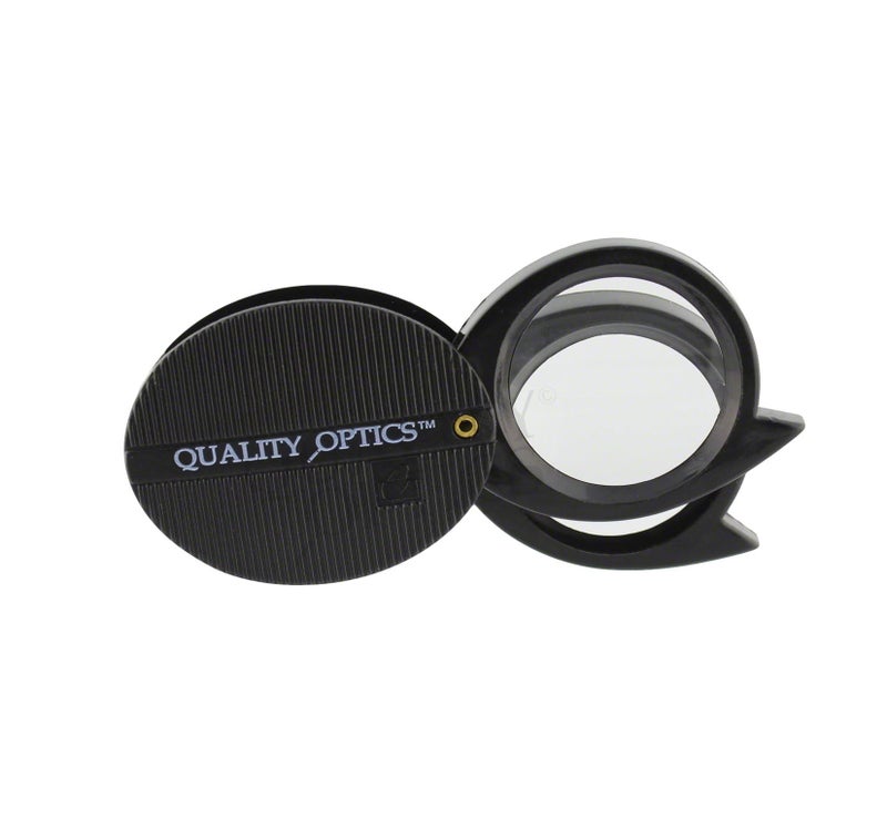Quality Optics USA Folding Jewelers Loupe Style Pocket Magnifier - Image 3